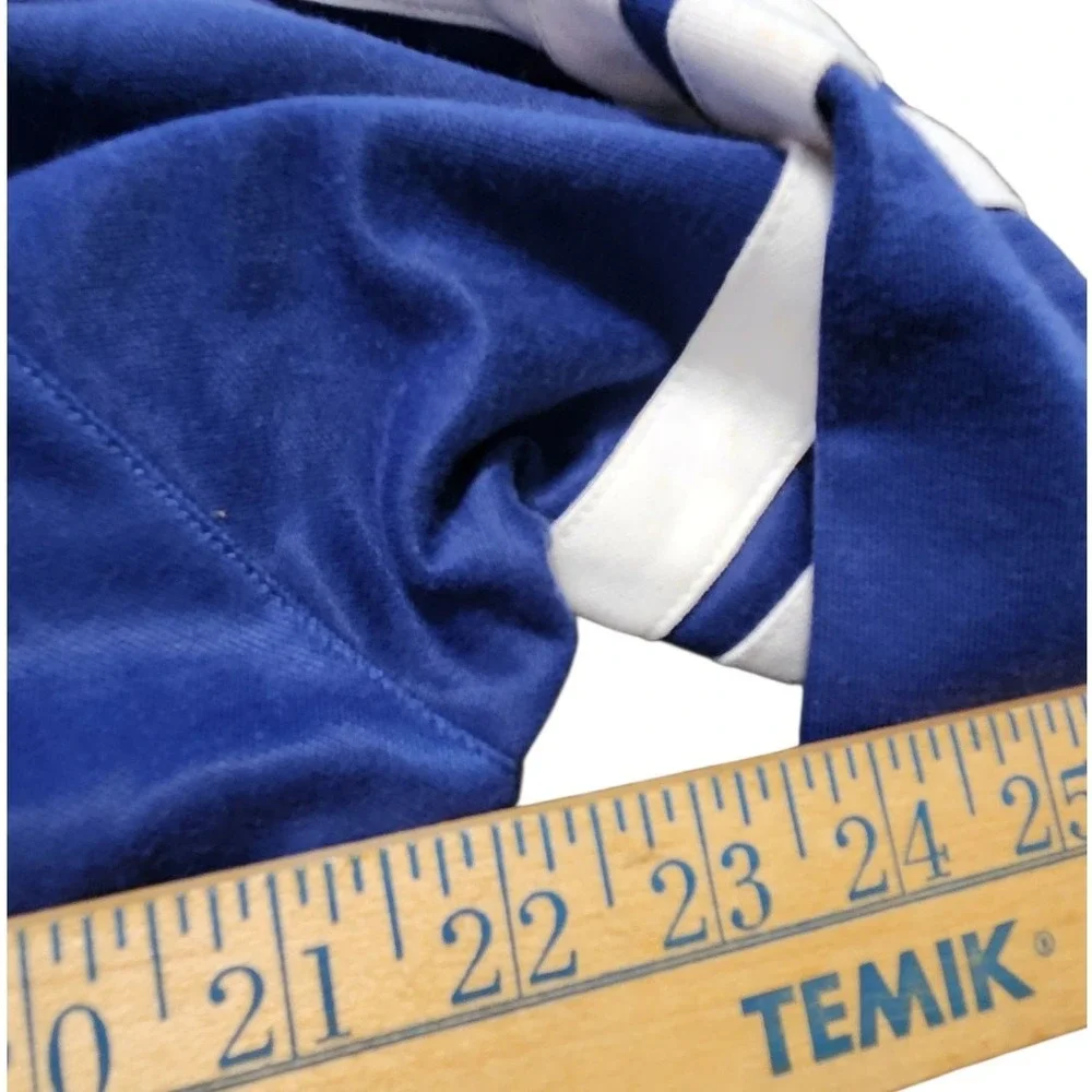 Jack Track & Field Mens Varsity Track Jacket Blue Ravine V-44 Large S06-8058‎